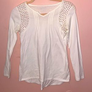 Girls long sleeve formal shirt. Girls size:Large. Brand: Xhilaration.